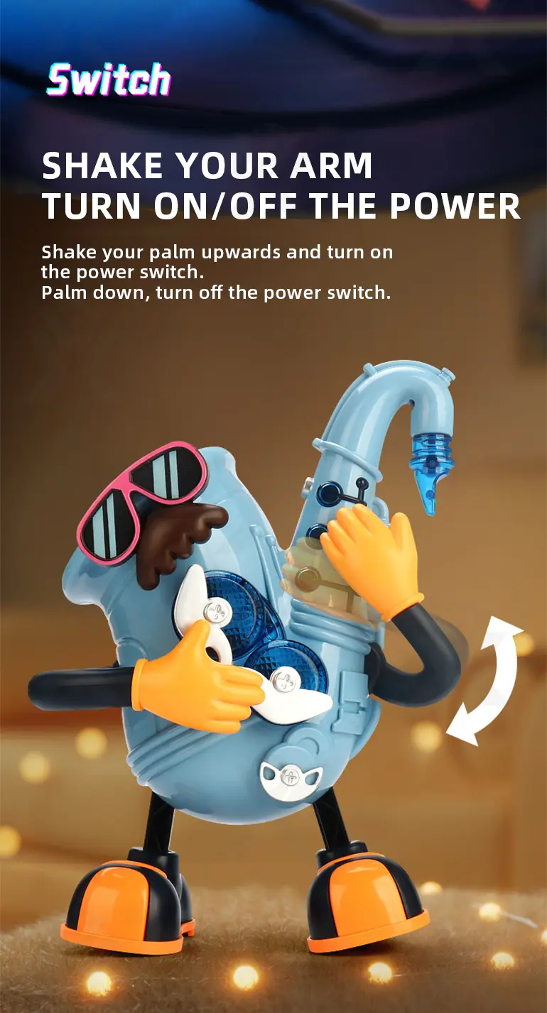 Dancing Saxophone Toy, Building the Sense of Rhythm (TG4268781) — product detail panel 4