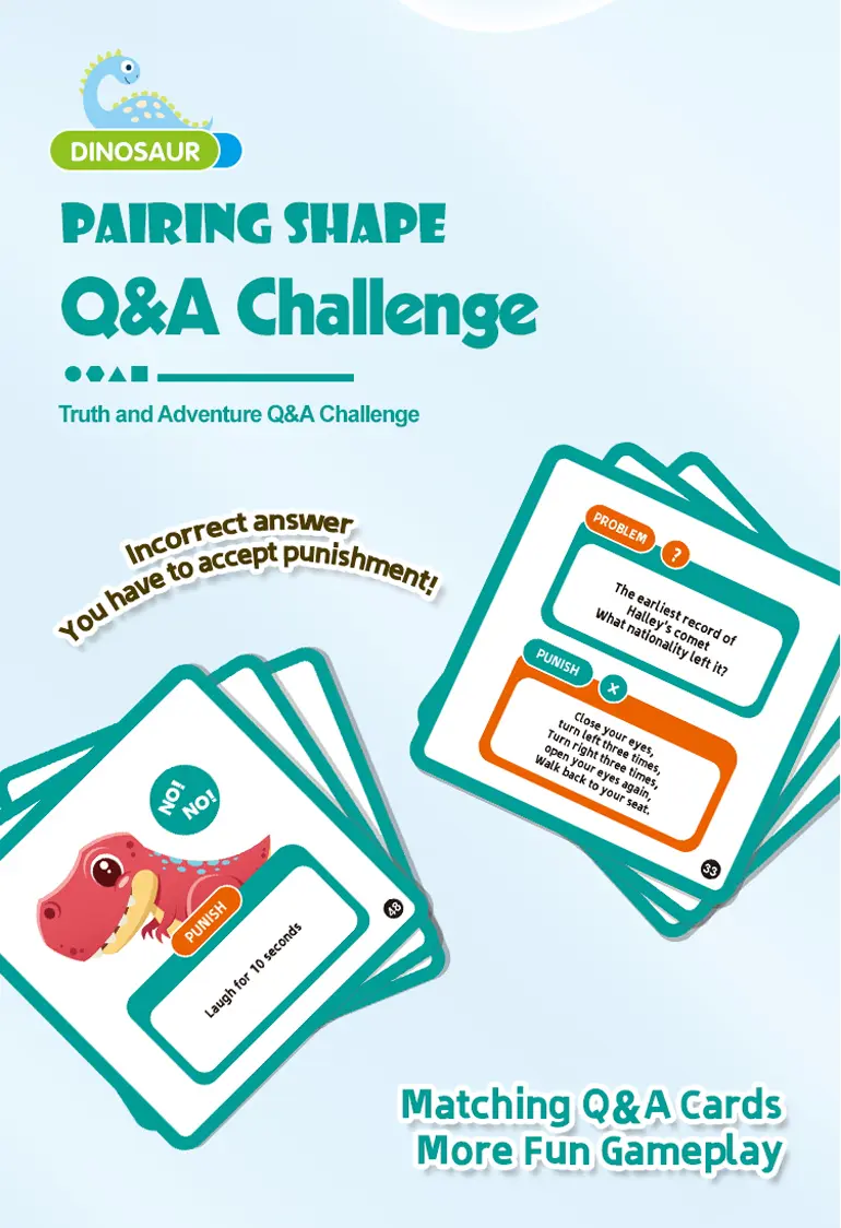 Shape Pairing Puzzle Toy, Dinosaur Outlook (TG4232591) — product detail panel 6