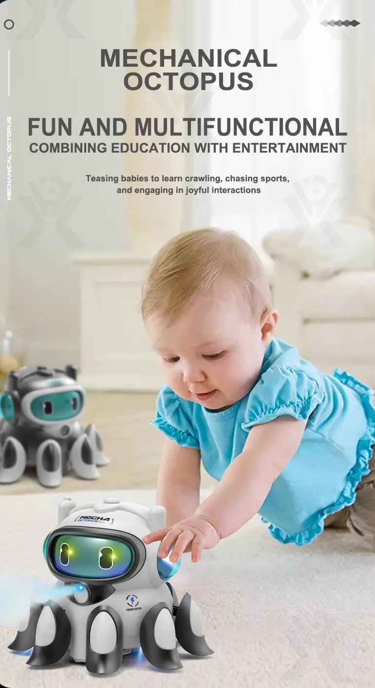 Kids Electric Mechanical Octopus Toy (TG4387778) — product detail panel 4
