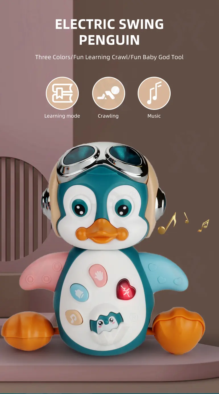 Electric Penguin Toys, Crawling and Learning Modes (TG2122548) — product detail panel 1