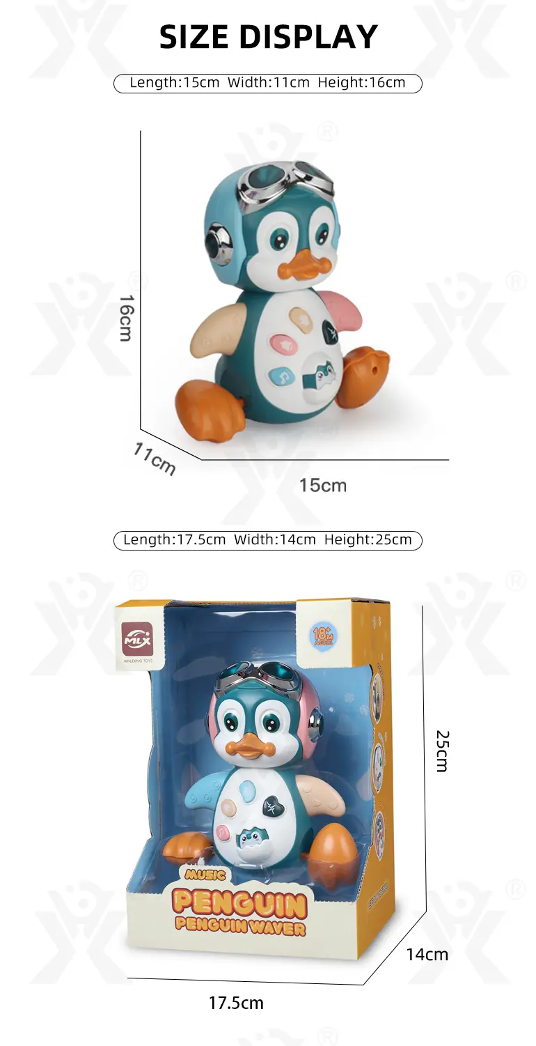 Electric Penguin Toys, Crawling and Learning Modes (TG2122548) — product detail panel 10