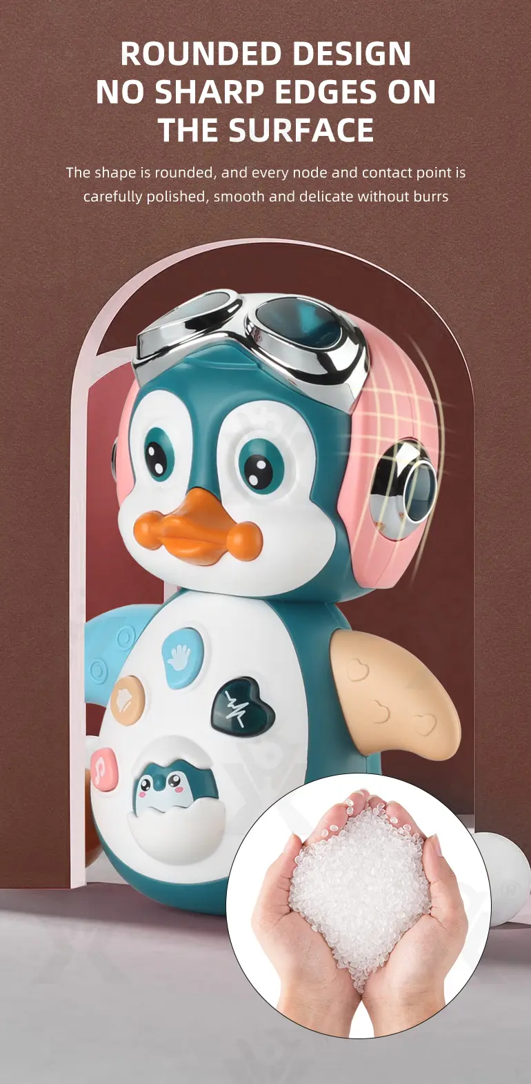 Electric Penguin Toys, Crawling and Learning Modes (TG2122548) — product detail panel 6
