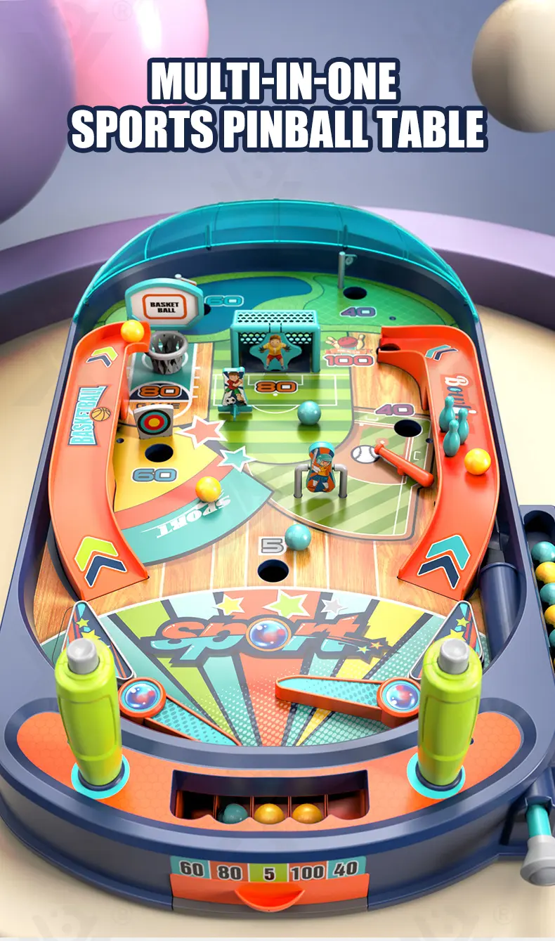 Kids Pinball Game Table Machine (TG4313919) — product detail panel 1