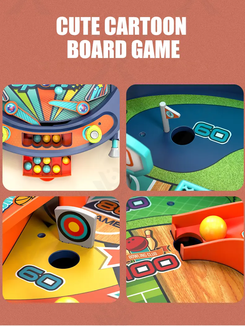 Kids Pinball Game Table Machine (TG4313919) — product detail panel 6