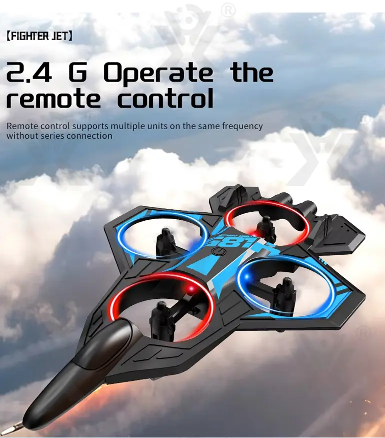 EPP Foam RC Fighter Toy, Modular Battery Detach (TG5168329) — product detail panel 2