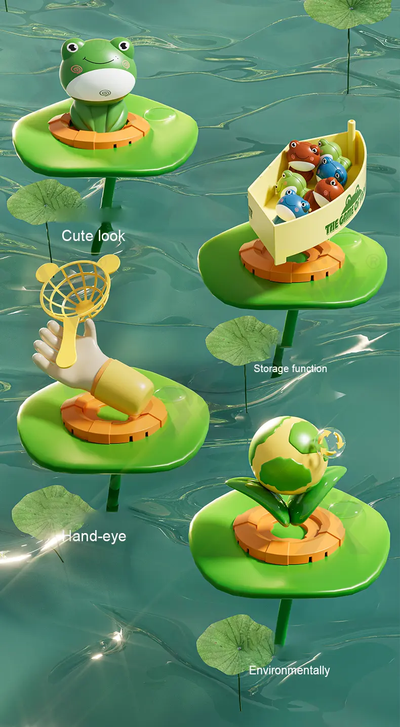 Frog Bounce and Catch Game Toy (TG4838884) — product detail panel 1