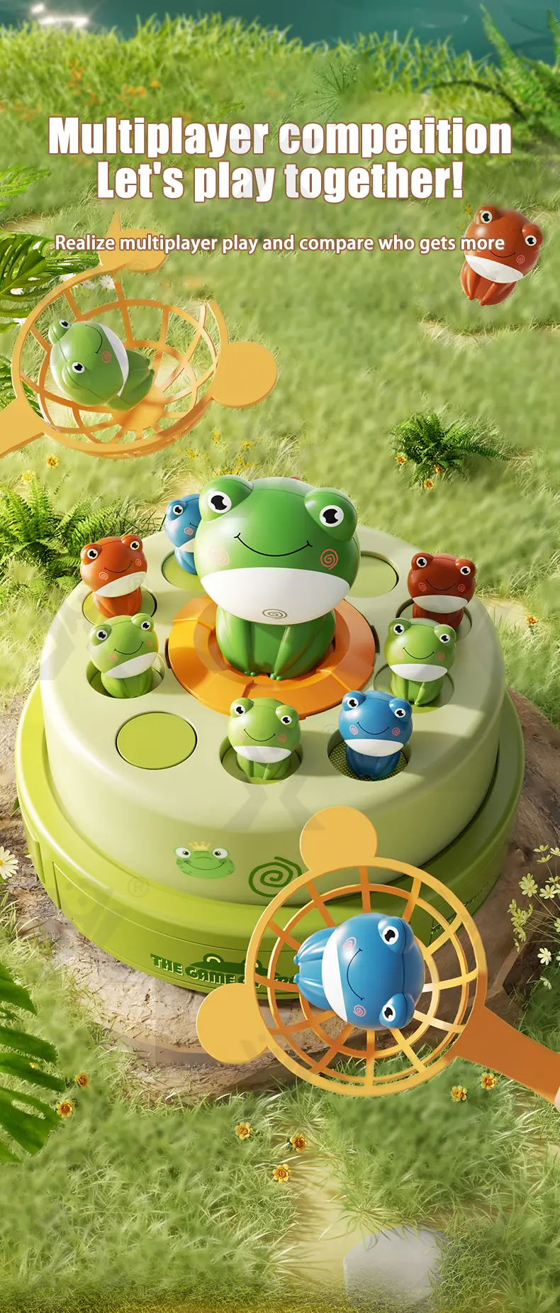 Frog Bounce and Catch Game Toy (TG4838884) — product detail panel 2