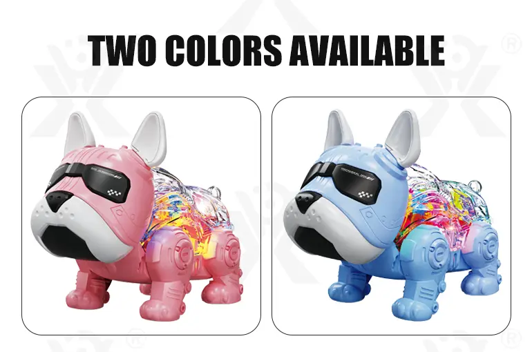 Walking Robot Dog Toy, Transparent Gear Rear (TG4141679) — product detail panel 8