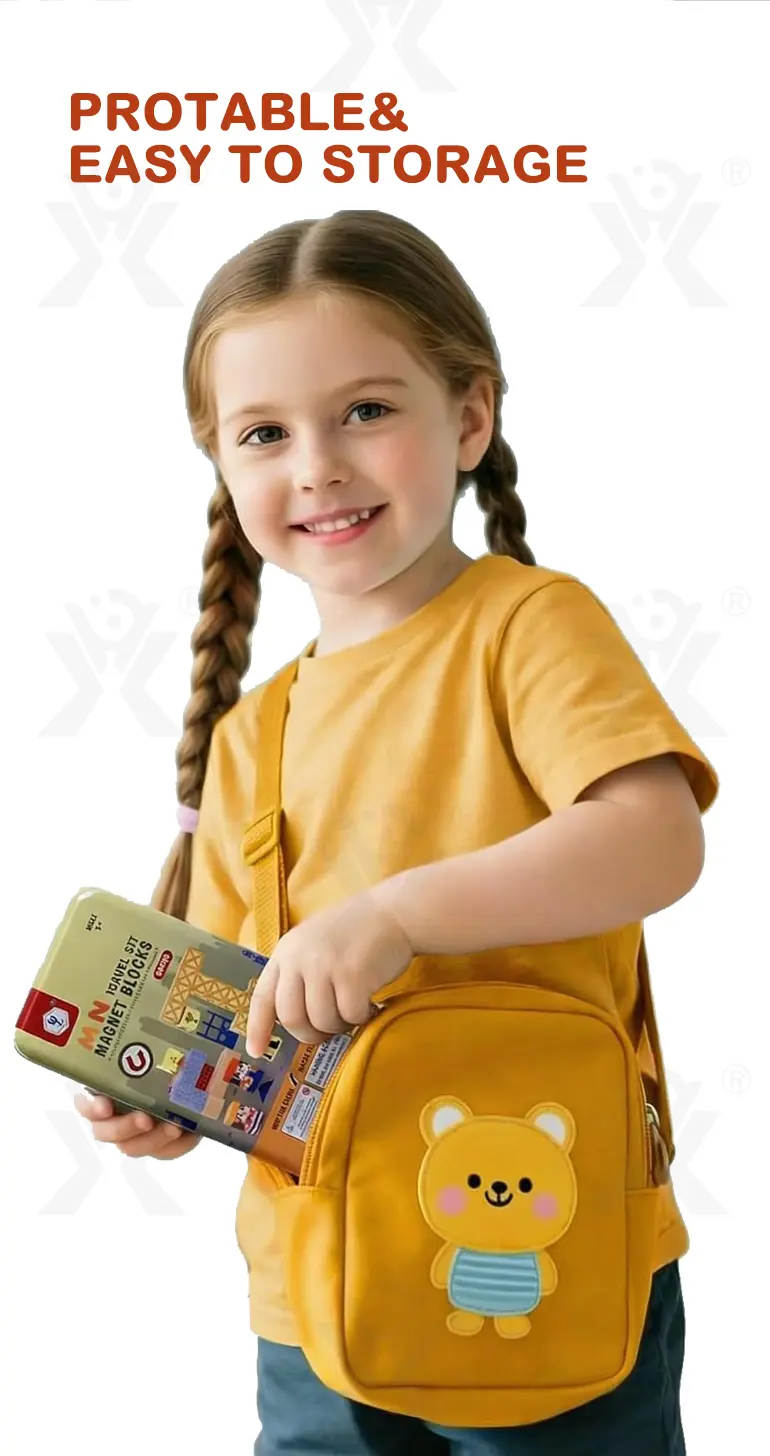 Travel Magnetic Blocks Toys, Portable Mini Size (TG5060586) — product detail panel 7