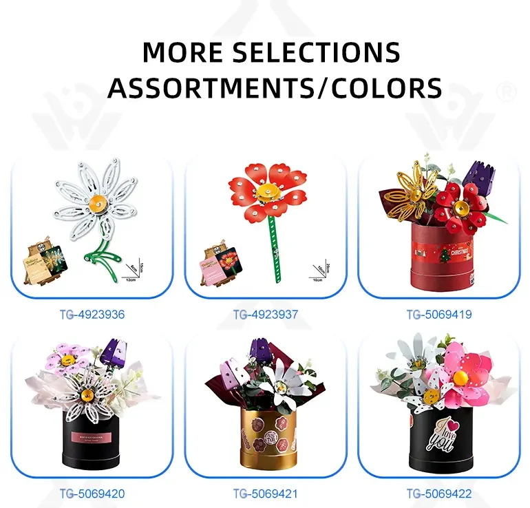 Metal Flower DIY Bouquet, External Flower (TG5069421) — product detail panel 10