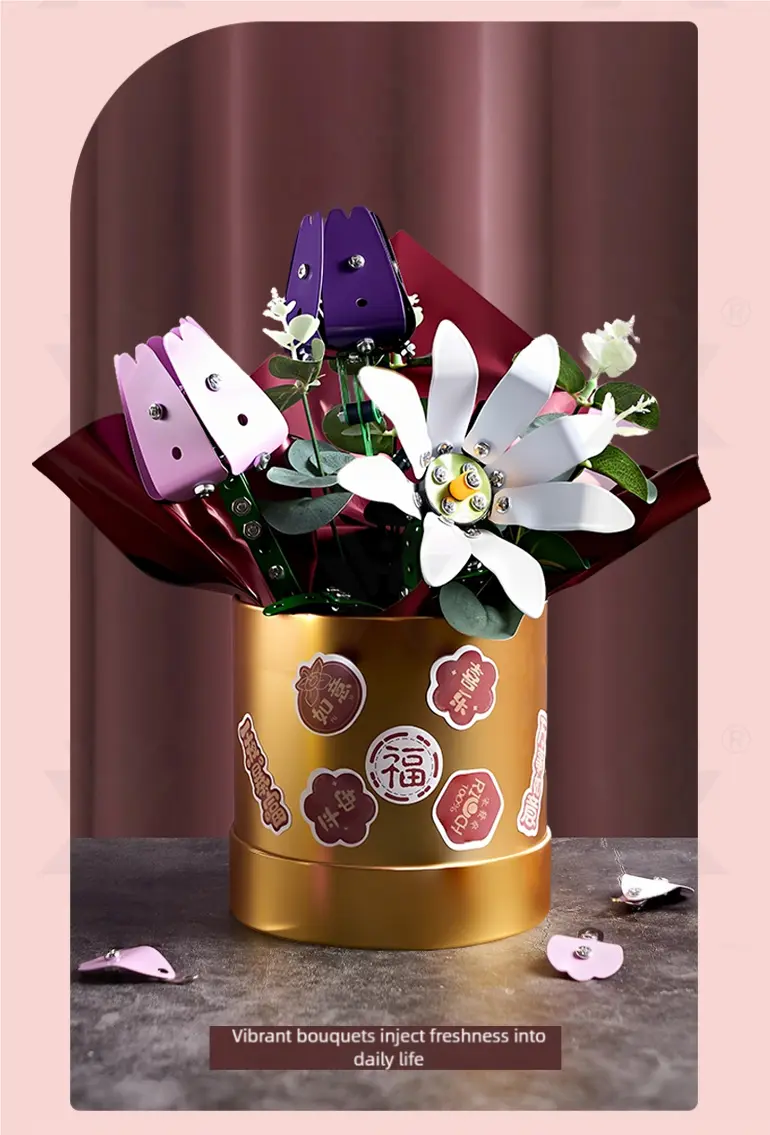 Metal Flower DIY Bouquet, External Flower (TG5069421) — product detail panel 5