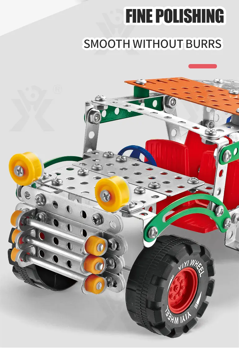 Metallic Assembly Racing Car, Metal Construction Toys Supply (TG4356801) — product detail panel 5