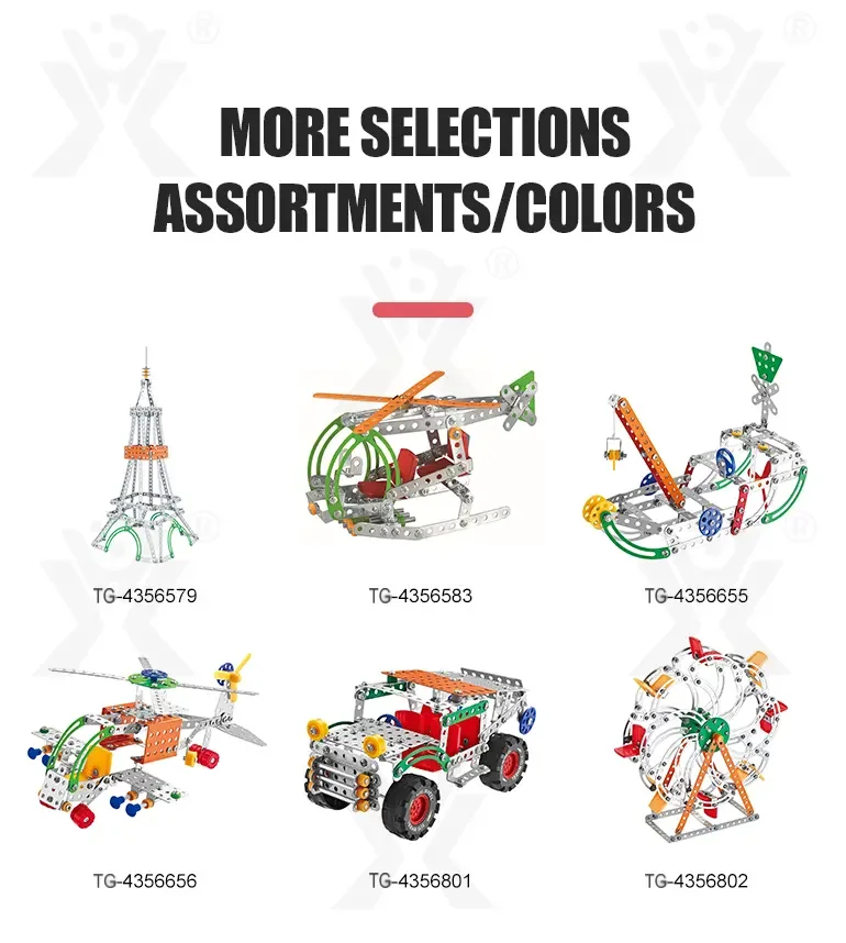 Metallic Assembly Racing Car, Metal Construction Toys Supply (TG4356801) — product detail panel 6