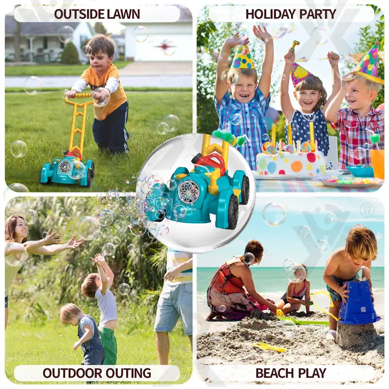 Bubble Mower For Toddlers, Bubble Blower Toy Supply (TG4241318) — product detail panel 5