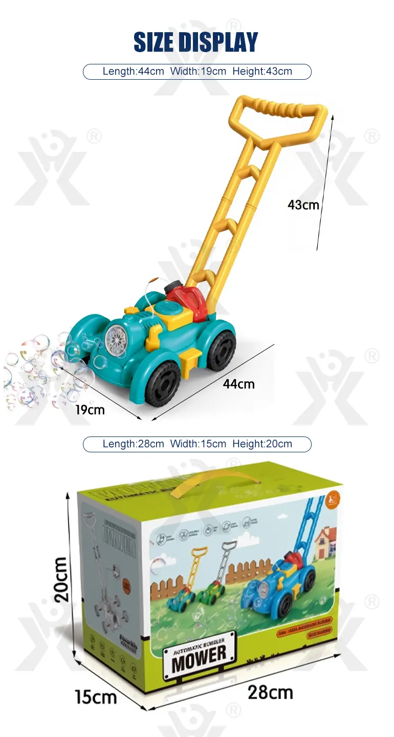Bubble Mower For Toddlers, Bubble Blower Toy Supply (TG4241318) — product detail panel 8