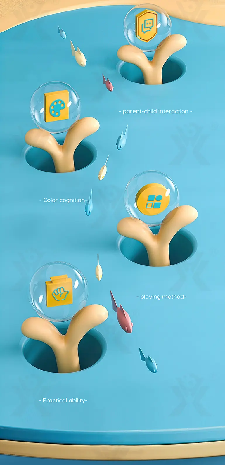 Ocean Garden Building Block Toys (TG4449981) — product detail panel 2