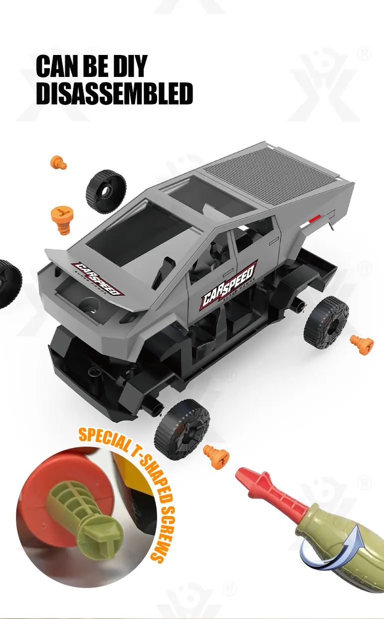DlY Inertia Cyber Truck Toy (TG4467886) — product detail panel 3