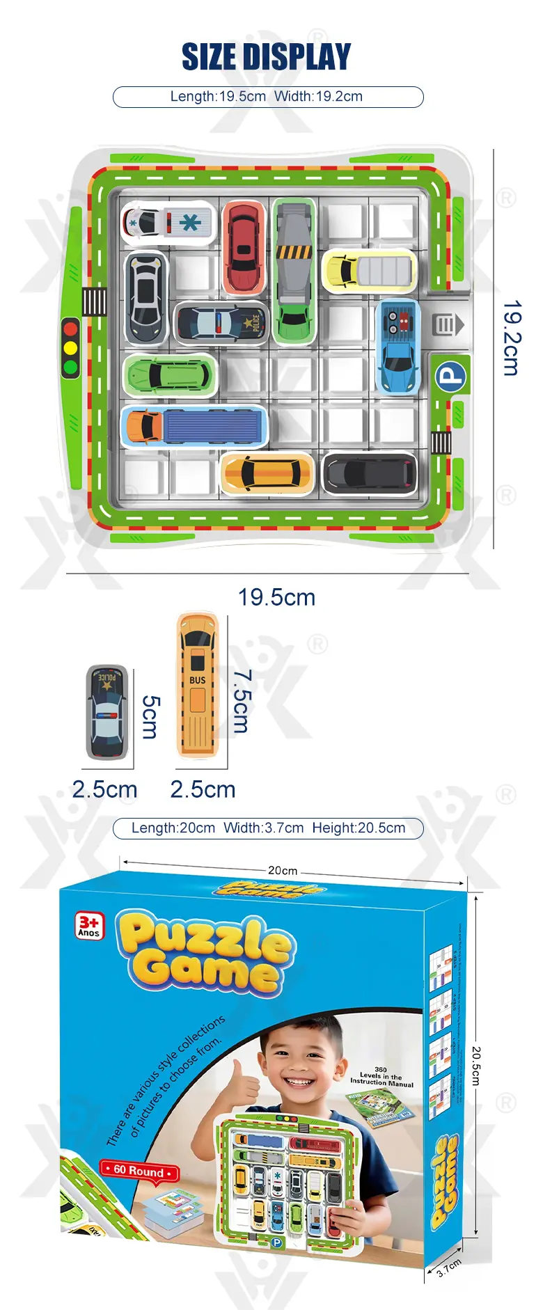 Puzzle Parking Lot Game Supply (TG5124868) — product detail panel 11