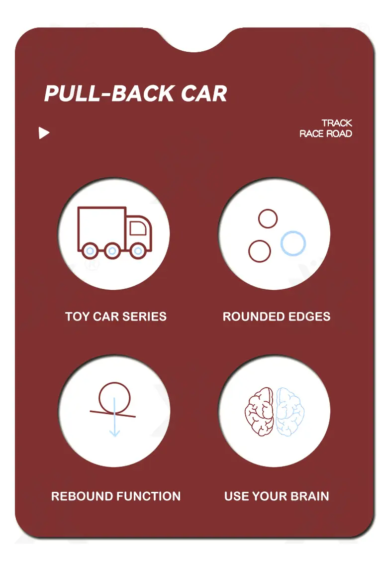 Cyber Truck Pull-Back Toy Car Set (TG5157484) — product detail panel 2