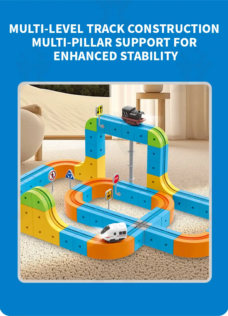 Magnetic Train Track Set, Electric Train Toy Set (TG5165768) — product detail panel 5