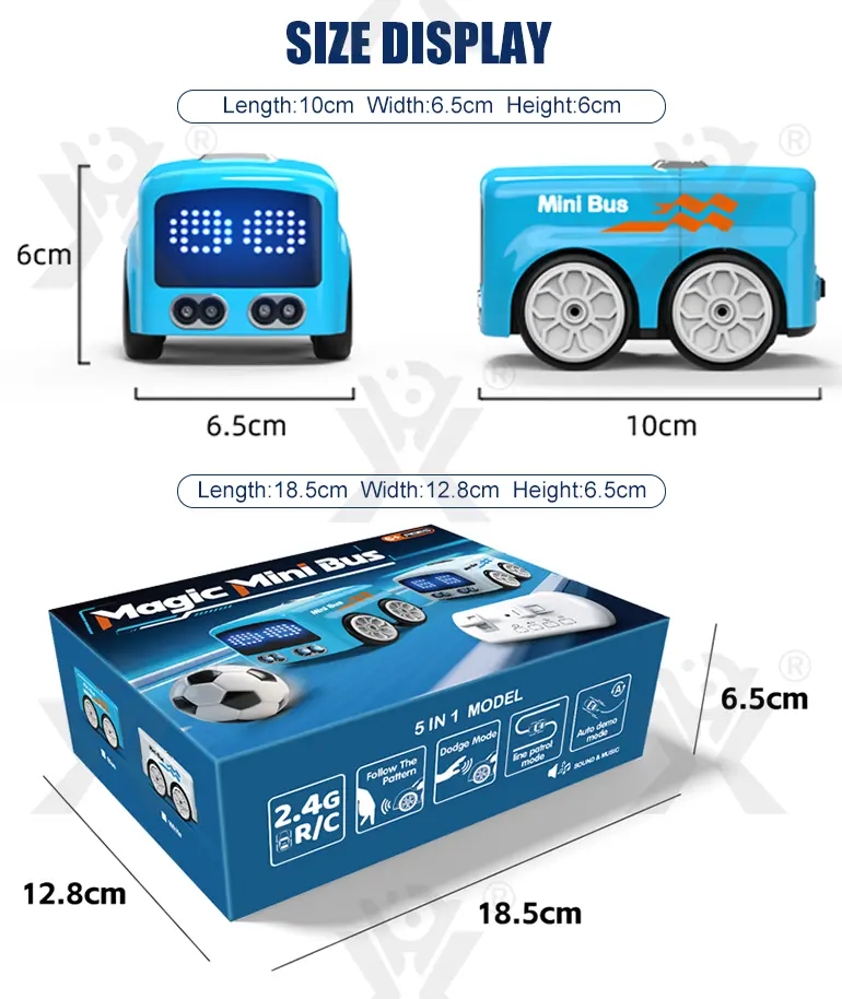 Magic RC Mini Bus, 4 Modes (TG5010734) — product detail panel 12