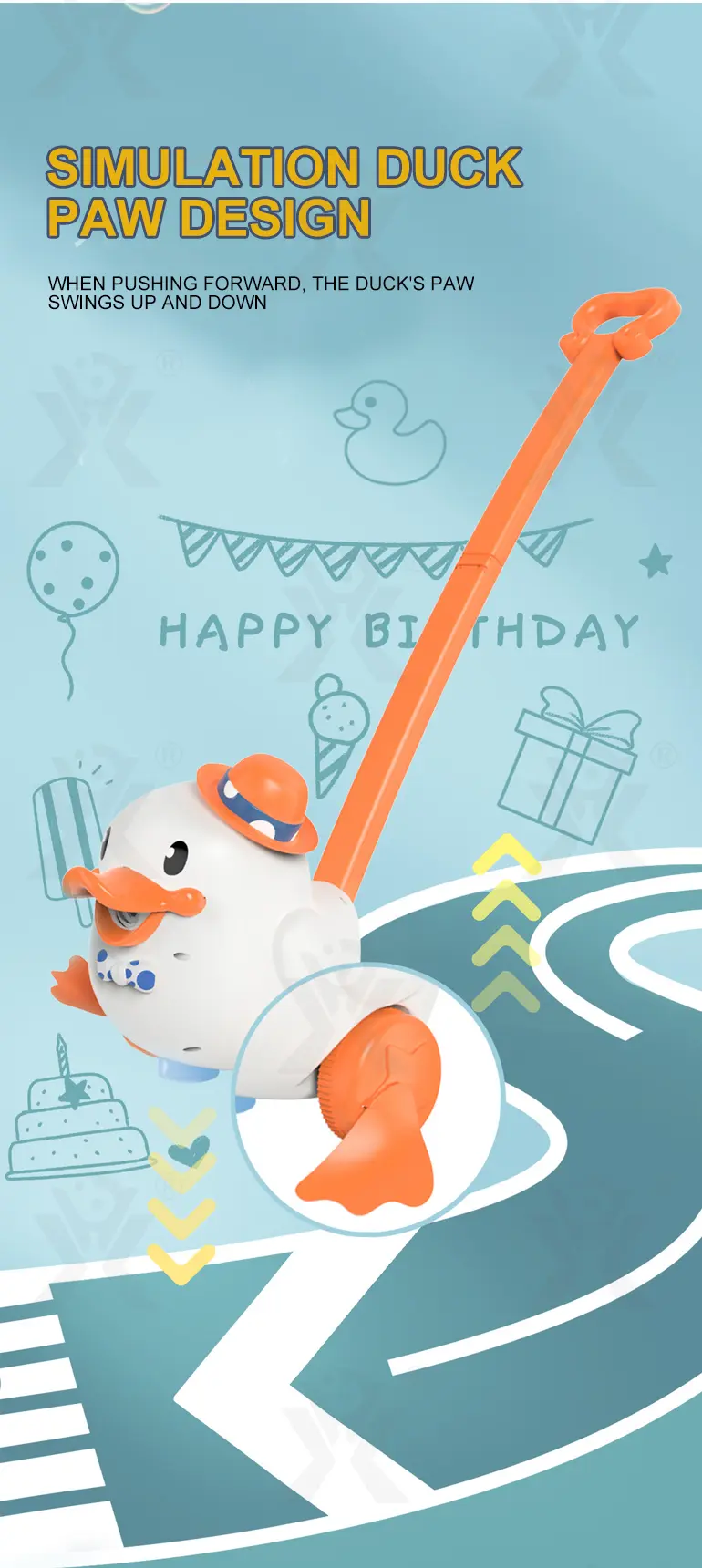 Swing Duck Bubble Toy (TG4403481) — product detail panel 2