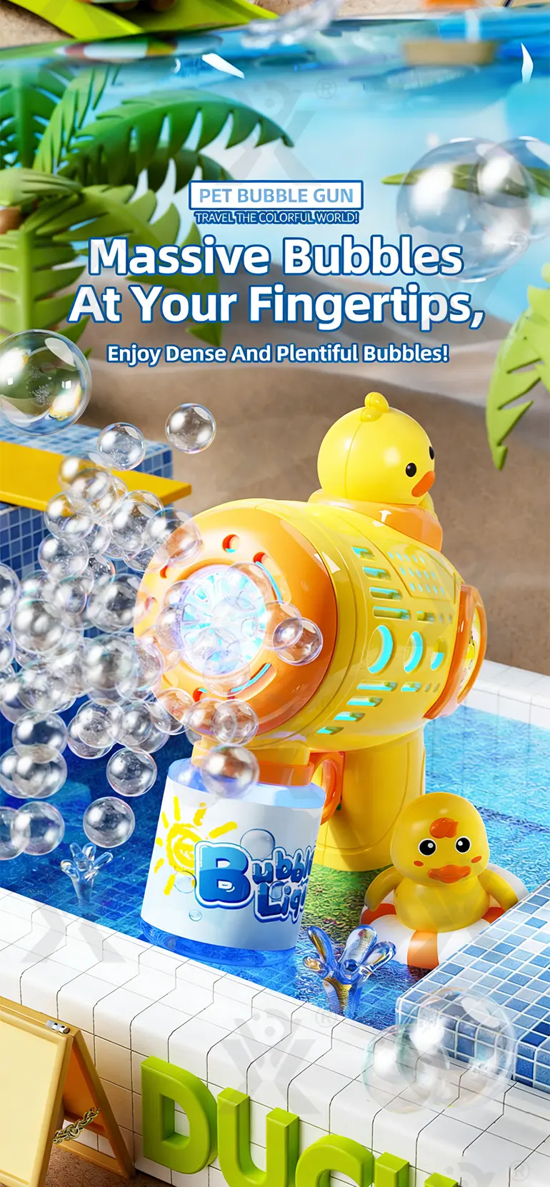 Pet Bubble Gun Toy for Kids (TG4895444) — product detail panel 2
