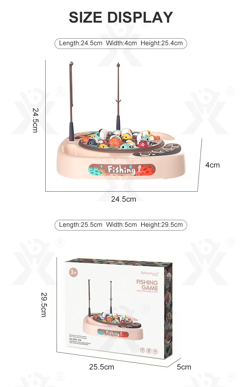 Magnetic Fishing Board Set, Rotating Fishing Game (TG2004370) — product detail panel 7