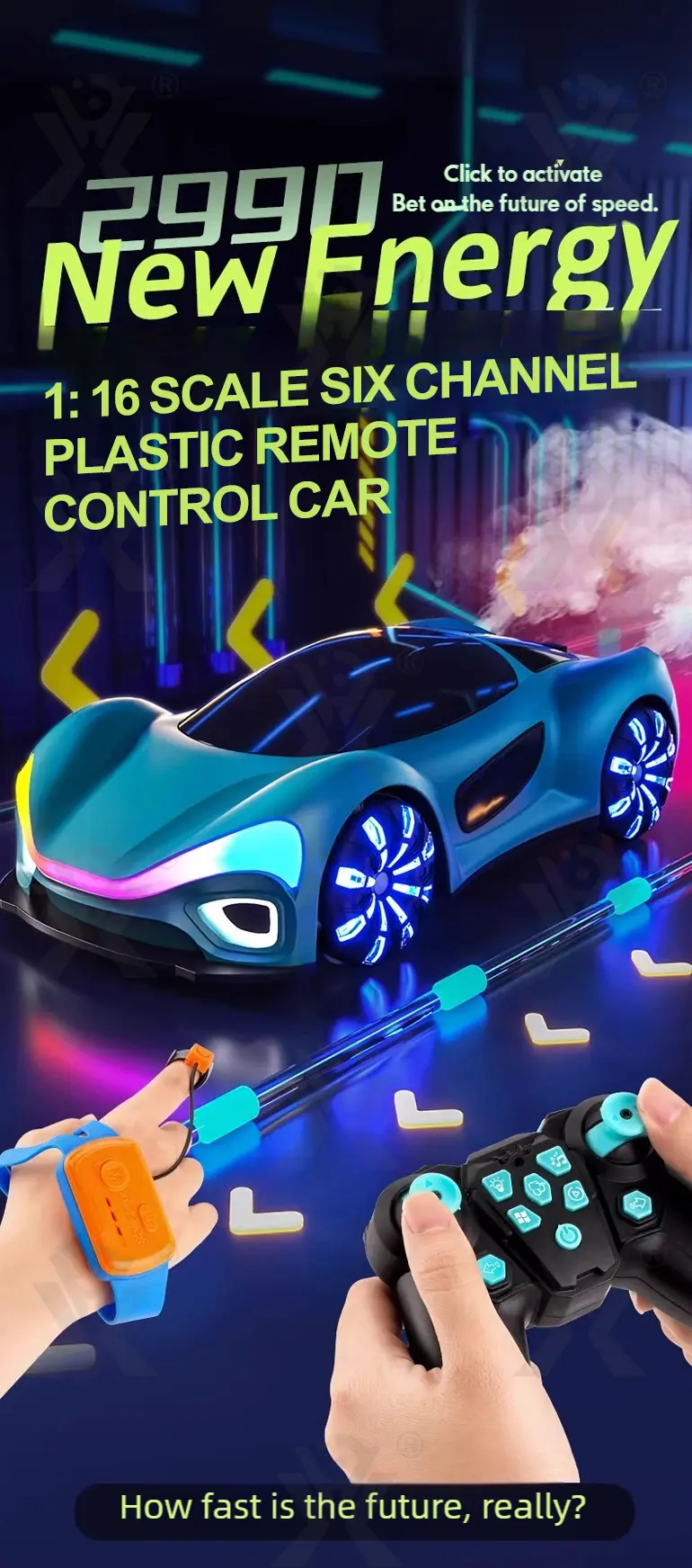Sci-Fi RC Car Gesture With Sensing Gesture Function (TG5170035) — product detail panel 1