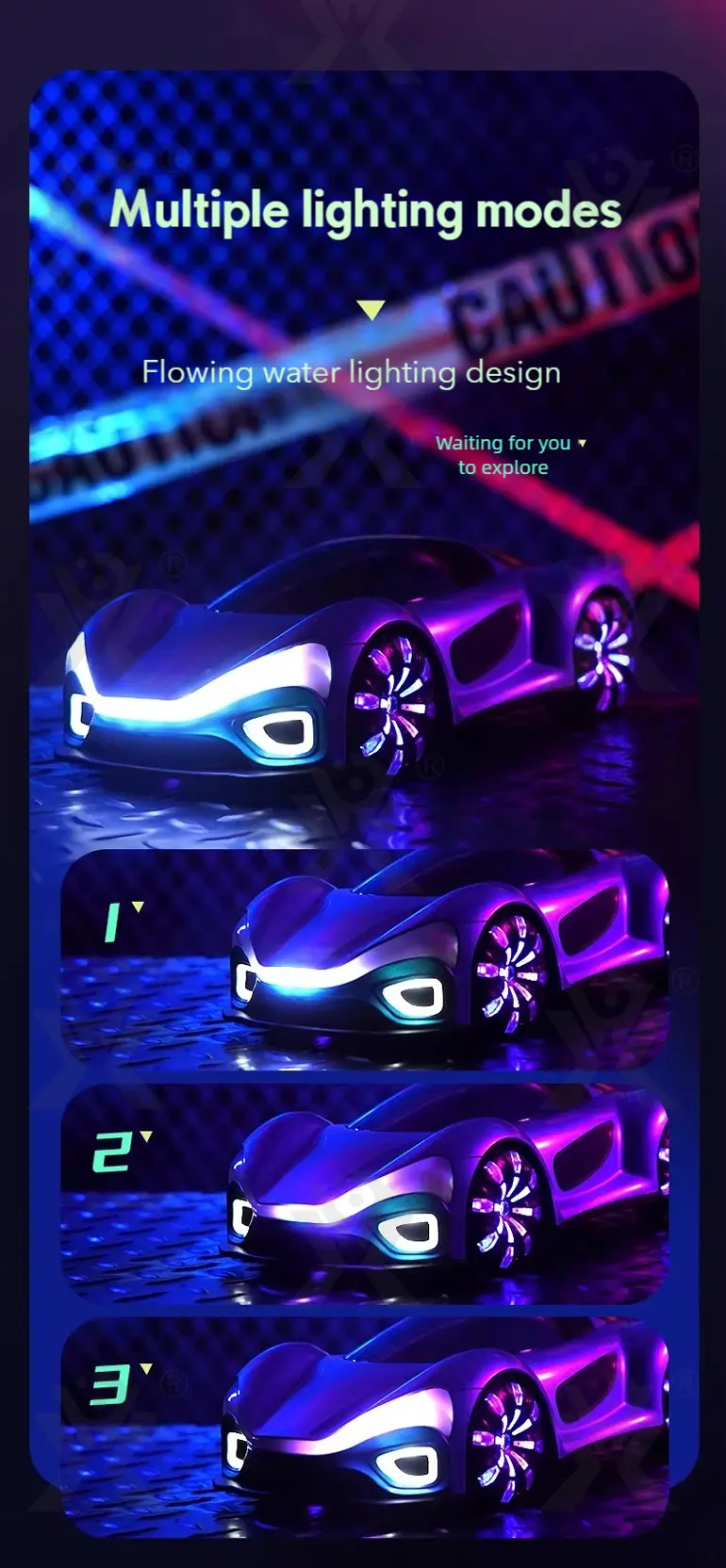 Sci-Fi RC Car Gesture With Sensing Gesture Function (TG5170035) — product detail panel 7