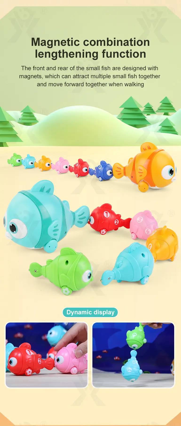 Magnetic Fishing Toy, Electric Moving Fish Bath Toys (TG4357878) — product detail panel 3