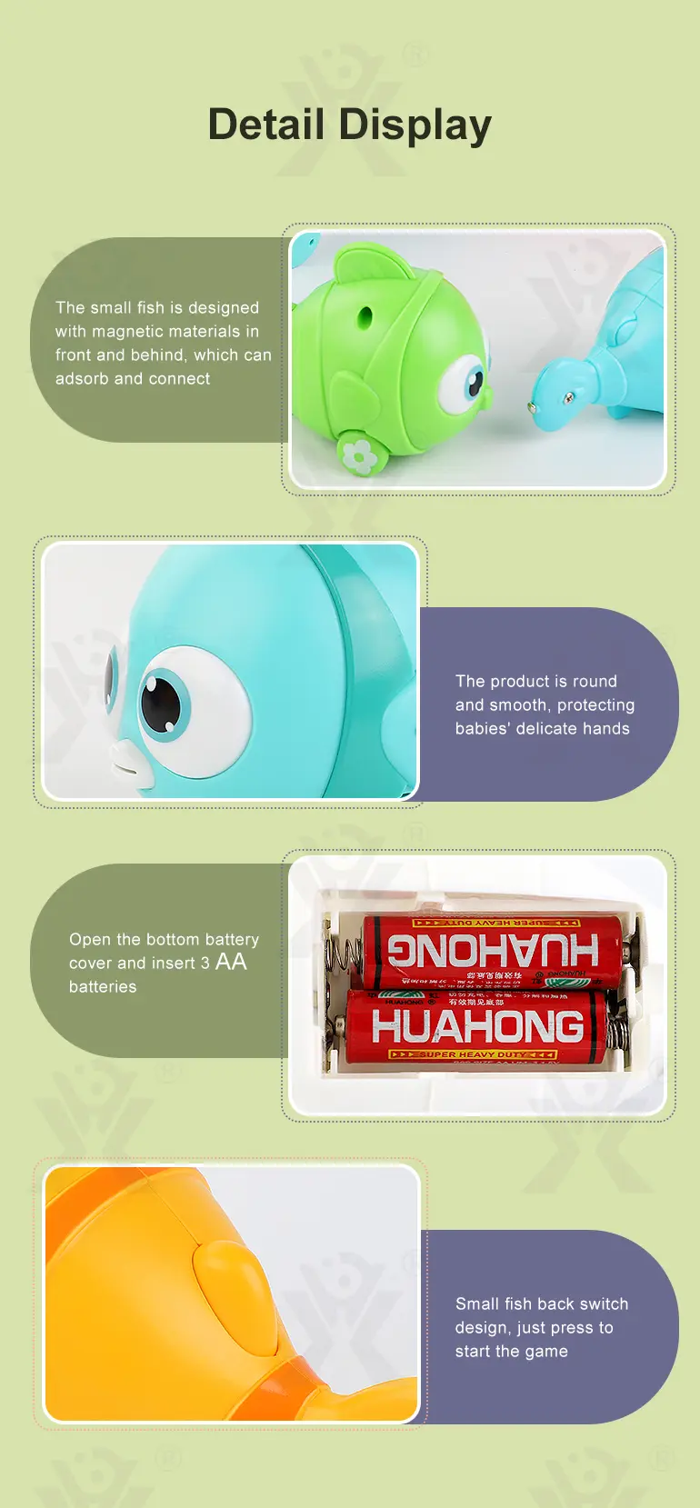 Magnetic Fishing Toy, Electric Moving Fish Bath Toys (TG4357878) — product detail panel 8