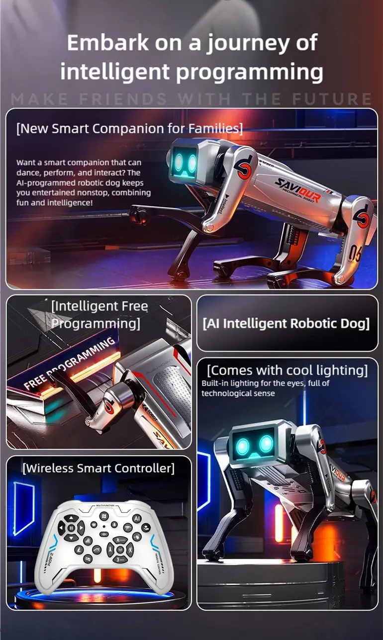 AI Interactive Robot Dog, Voice Control (TG5028139) — product detail panel 2