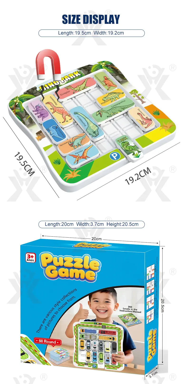 Puzzle Dinosaur Card Game (TG5124865) — product detail panel 10