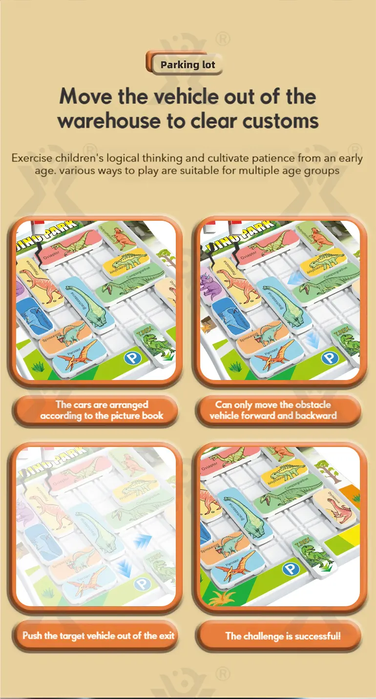 Puzzle Dinosaur Card Game (TG5124865) — product detail panel 3