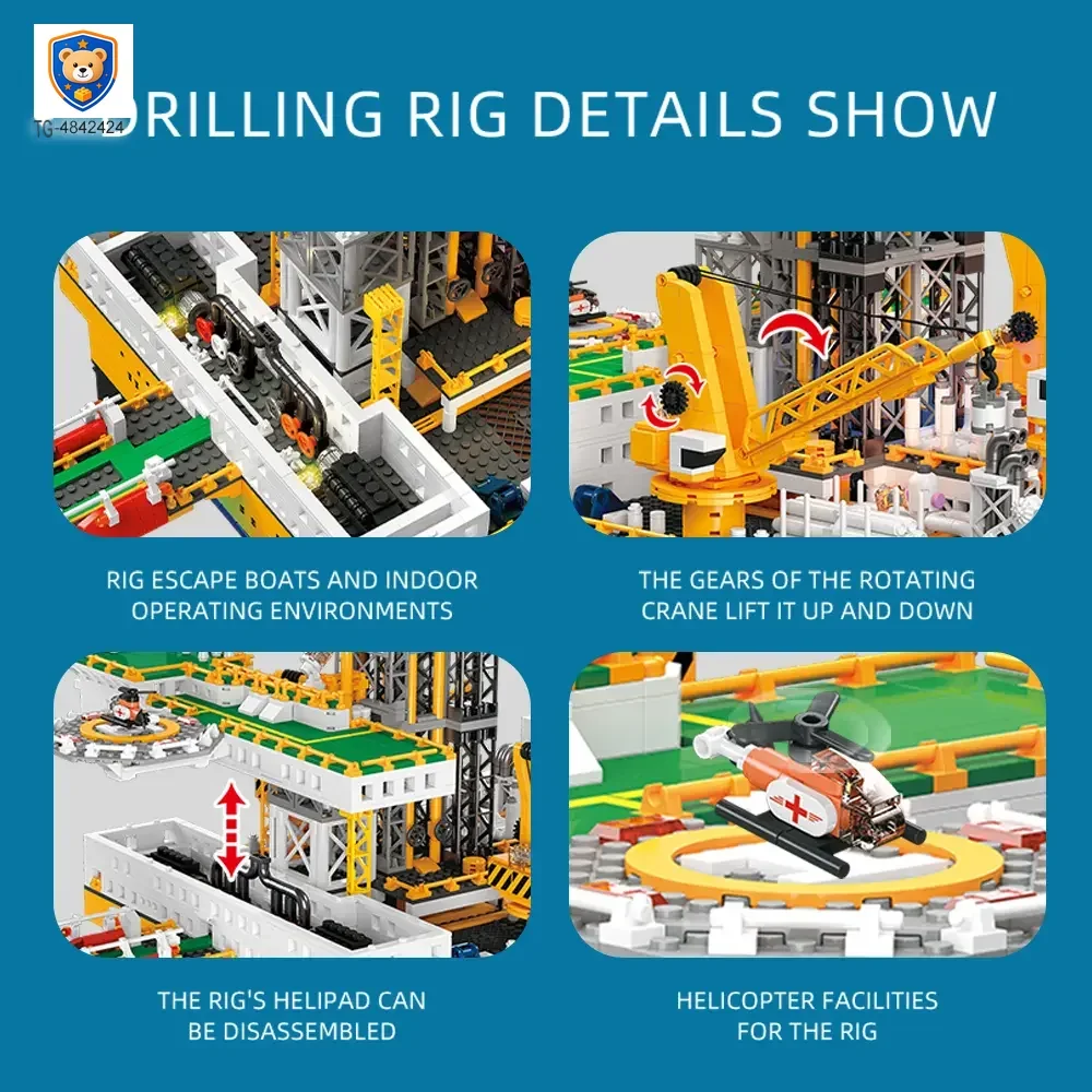 Drilling Platform Building Kit — product view 2