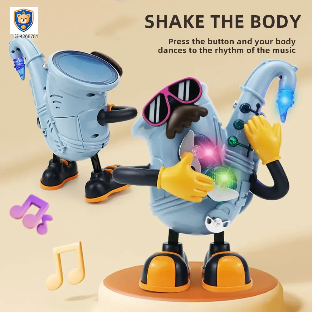 Dancing Saxophone Toy, Building the Sense of Rhythm — product view 2