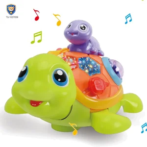 Electric Turtle Toy with Musical Light -China Toy Factory