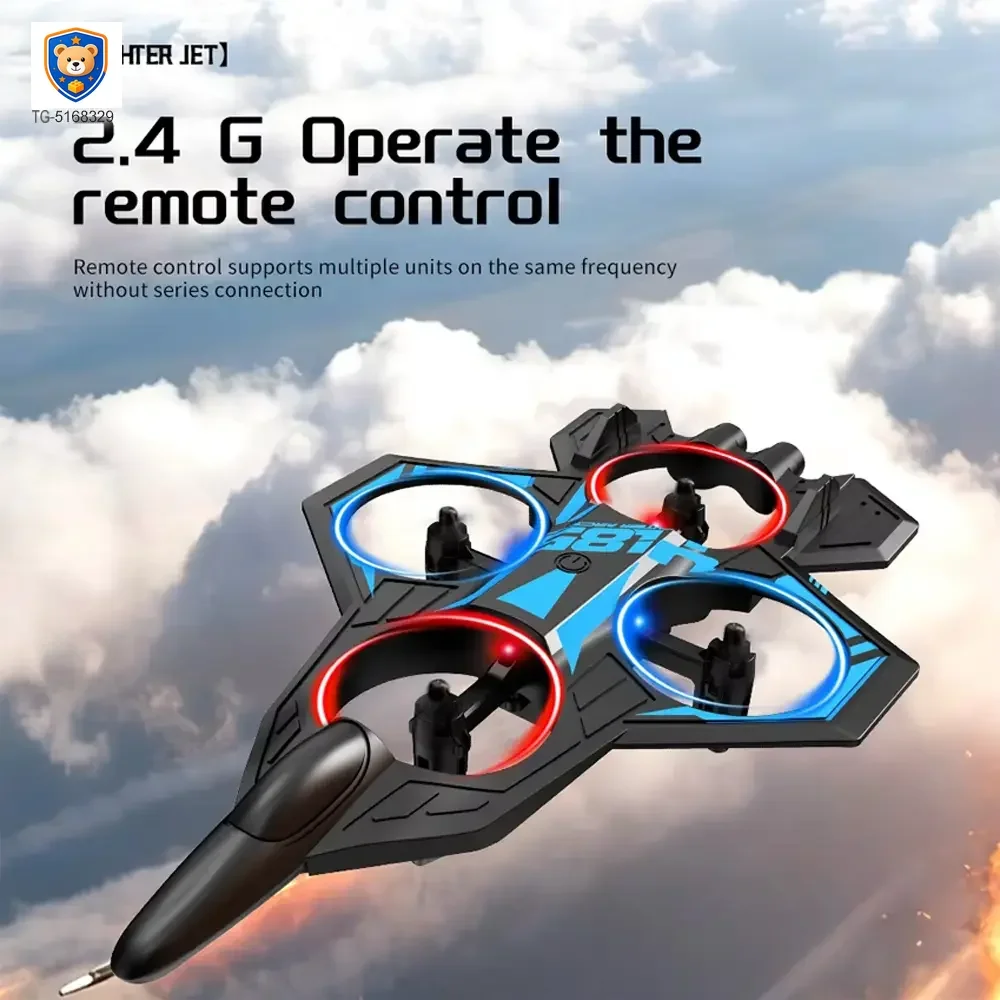 EPP Foam RC Fighter Toy, Modular Battery Detach — product view 4
