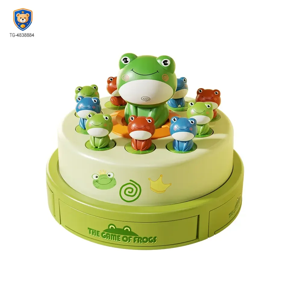 Frog Bounce and Catch Game Toy — product view 1