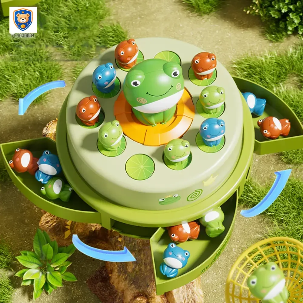 Frog Bounce and Catch Game Toy — product view 3