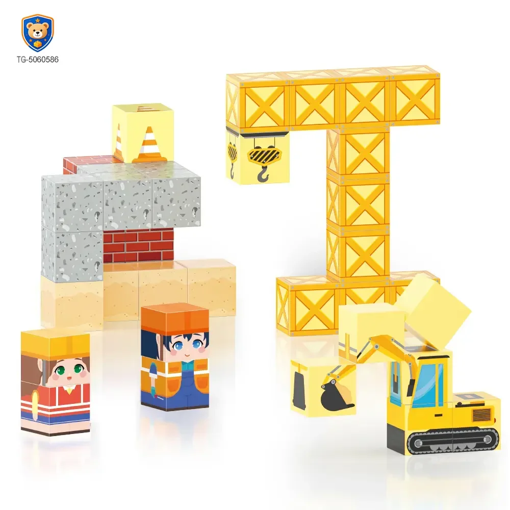 Travel Magnetic Blocks Toys, Portable Mini Size — product view 1