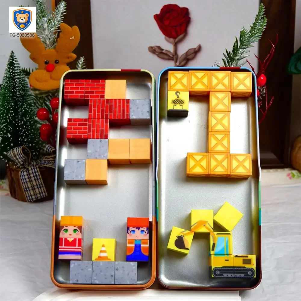 Travel Magnetic Blocks Toys, Portable Mini Size — product view 2