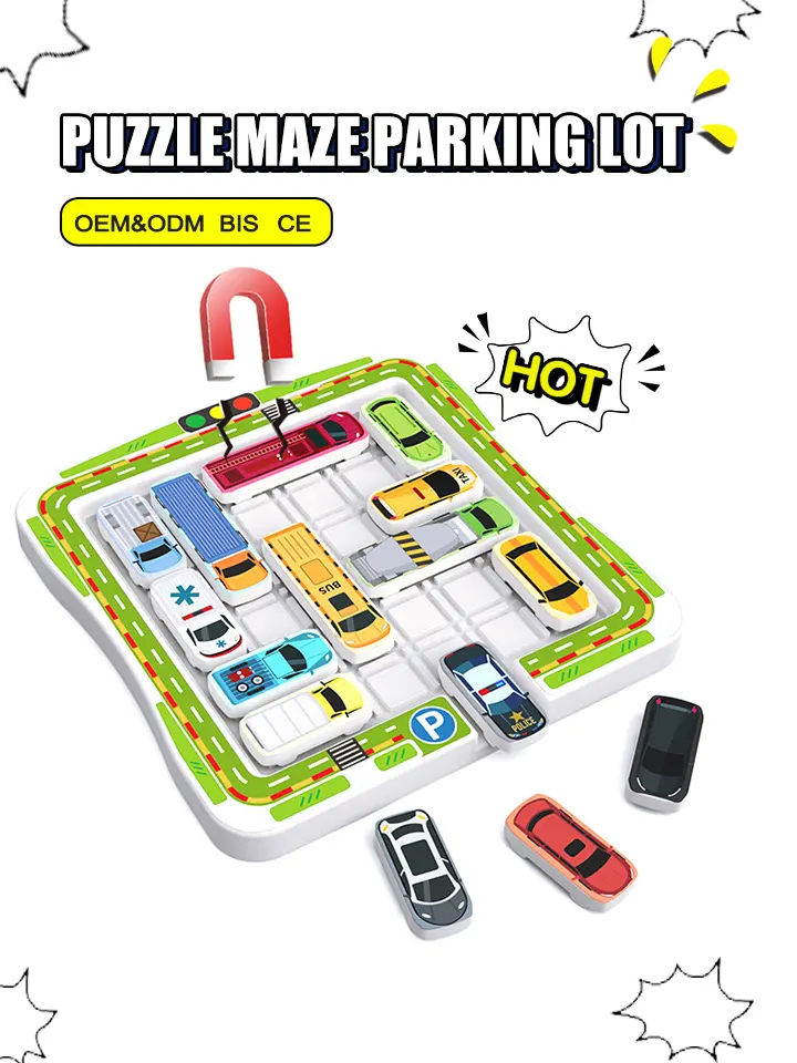 Puzzle Parking Lot Game Supply — product view 1