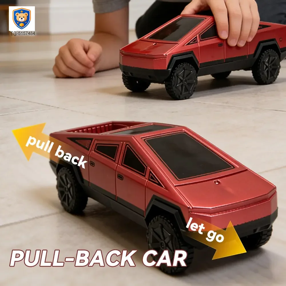 Cyber Truck Pull-Back Toy Car Set — product view 3