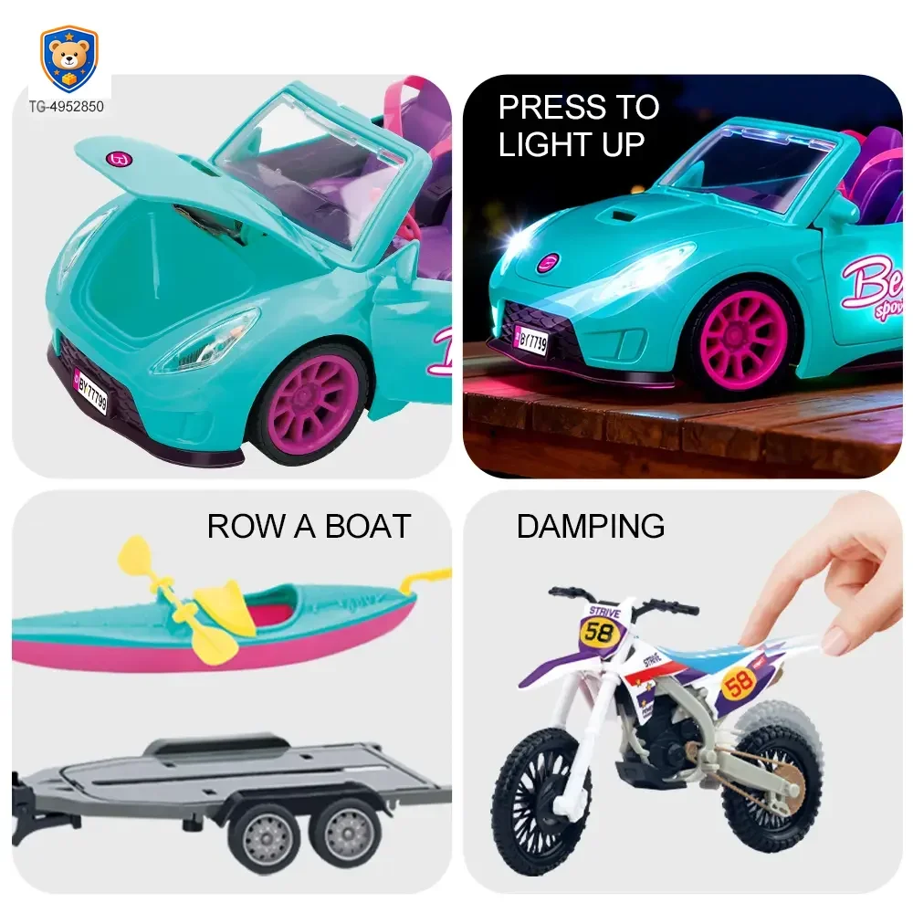 Doll Car Set, Beach Sports Car Wholesale For Kids — product view 2