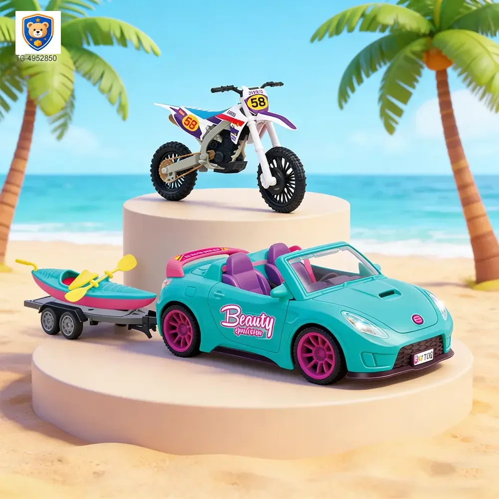 Doll Car Set, Beach Sports Car Wholesale For Kids — product view 3