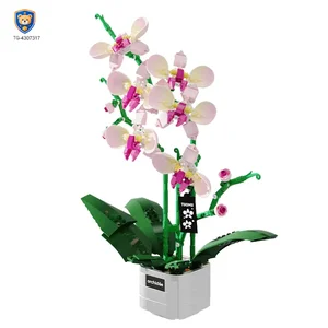 Flower Building Blocks Toy, Decor Use and Fun