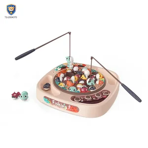 Magnetic Fishing Board Set, Rotating Fishing Game