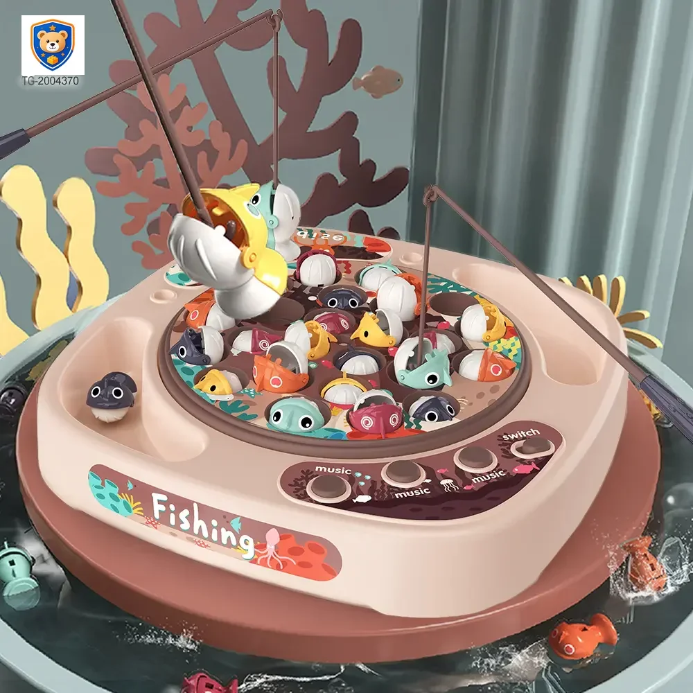 Magnetic Fishing Board Set, Rotating Fishing Game — product view 2
